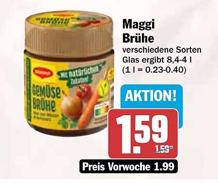 Maggi Gemüse Brühe - Aktion vom 06.10.2025 bis 11.10.2025