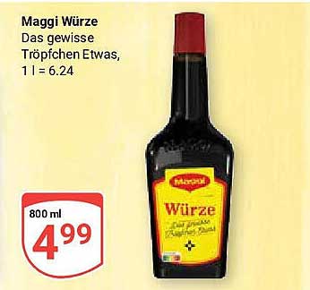 Maggi Würze 800 ml