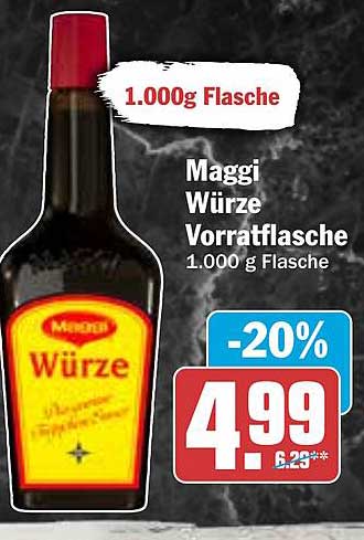 Maggi Würze Vorratflasche 1.000 g
