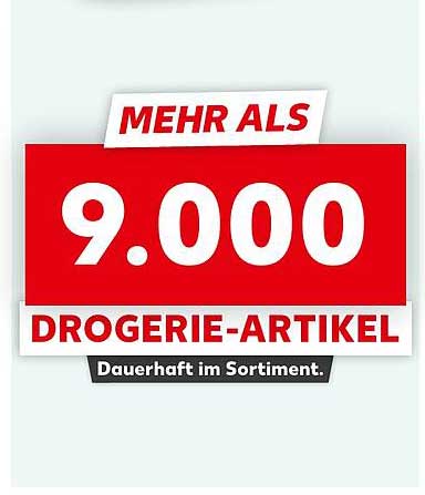 Mehr als 9.000 Drogerie-Artikel