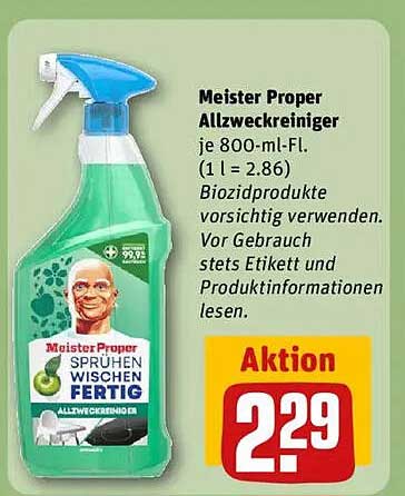 Meister Proper Allzweckreiniger 800 ml