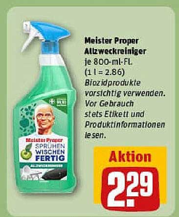 Meister Proper Allzweckreiniger 800 ml