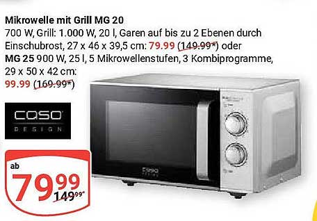 Mikrowelle mit Grill MG 20
