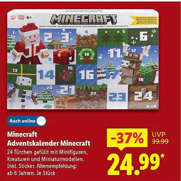 Minecraft Adventskalender