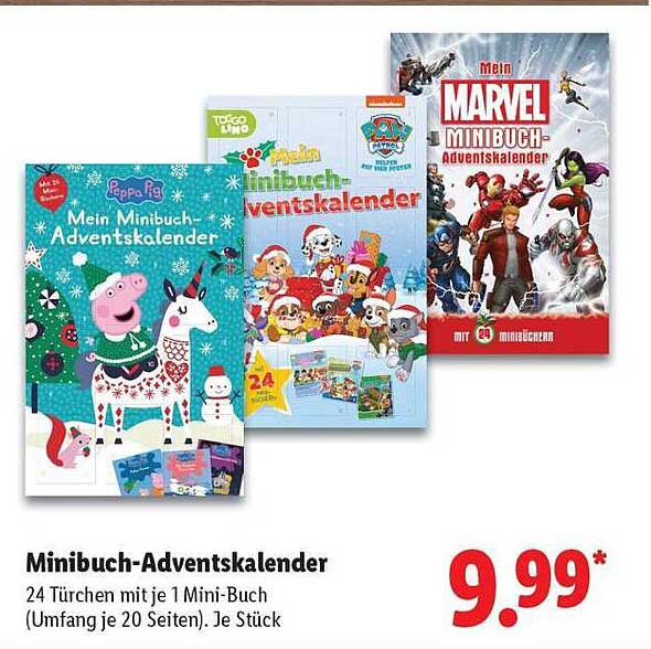 Minibuch-Adventskalender