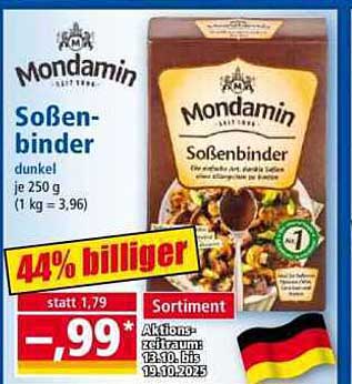 Mondamin Soßenbinder dunkel 250 g