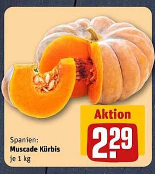 Muscade Kürbis je 1 kg - Aktion