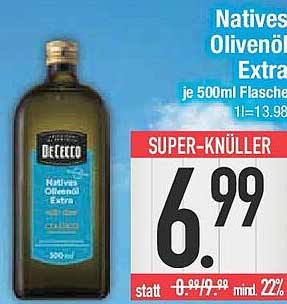 Natives Olivenöl Extra 500ml von De Cecco