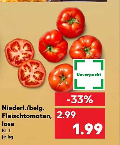 Niederländische/Belgische Fleischtomaten, lose