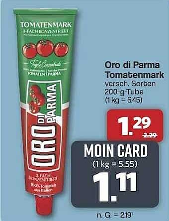 Oro di Parma Tomatenmark 200-g-Tube