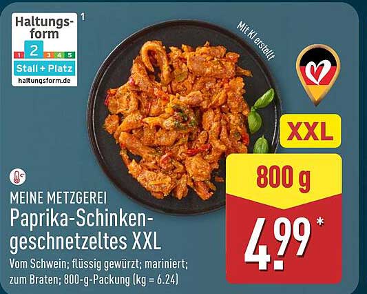 Paprika-Schinken-gemischtes XXL von Meine Metzgerei