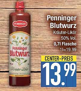 Penninger Blutwurz Kräuter-Likör 0,7l