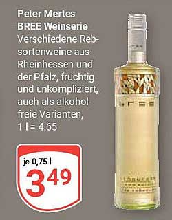 Peter Mertes BREE Weinserie - Rieslinge und mehr