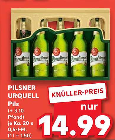 PILSNER URQUELL Pils 20 x 0,5 l
