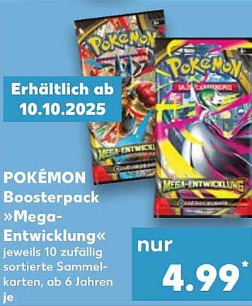 POKÉMON Boosterpack »Mega-Entwicklung«