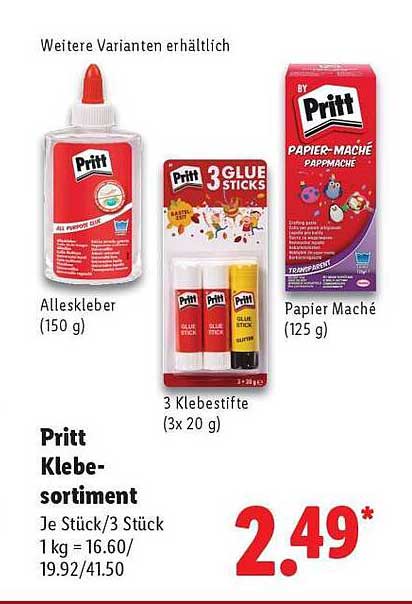 Pritt Klebesortiment