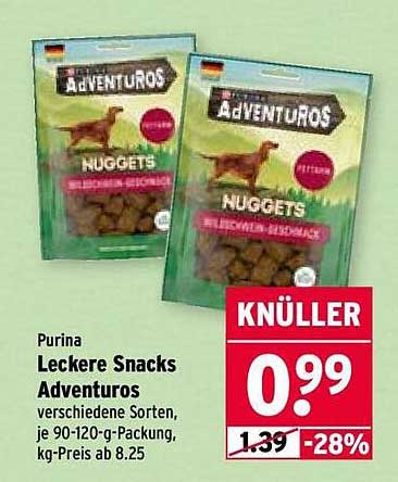 Purina Leckere Snacks Adventuros