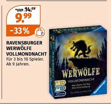 RAVENSBURGER WERWÖLFE VOLLMONDNACHT