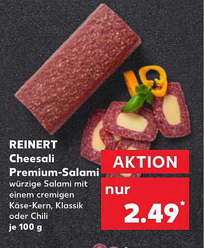 REINERT Cheesali Premium-Salami 100 g