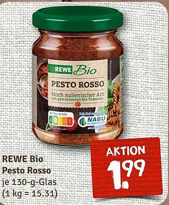 REWE Bio Pesto Rosso 130 g