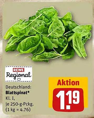 REWE Regional Blattsalat - Klasse I, 250 g
