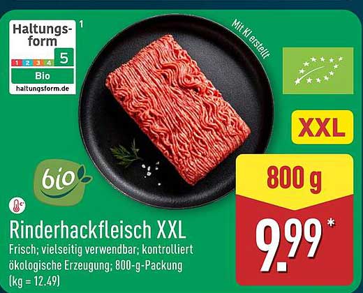 Rinderhackfleisch XXL 800 g