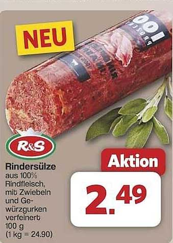 Rindersülze aus 100% Rindfleisch - frisch und lecker!