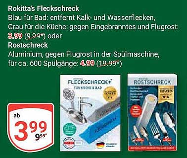 Rokit'ta Fleckschreck und Rostschreck – Jetzt zugreifen!