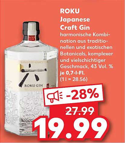 ROKU Japanese Craft Gin