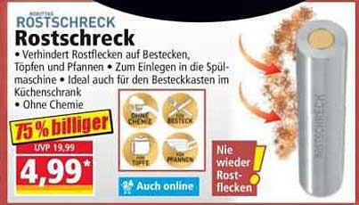 Rostschreck - Der ultimative Schutz gegen Rostflecken