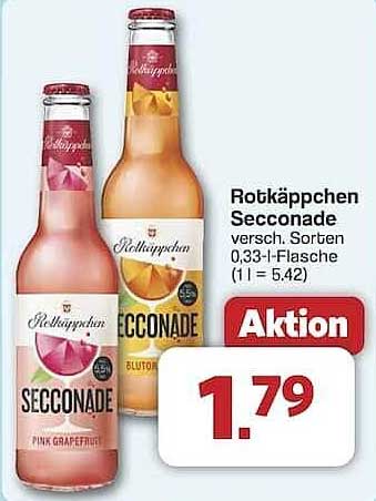 Rotkäppchen Secconade 0,33 l Flasche - verschiedene Sorten
