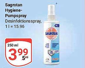 Sagrotan Hygiene-Pumpspray 250 ml