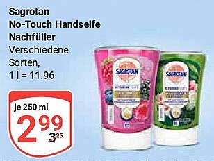 Sagrotan No-Touch Handseife Nachfüller - Verschiedene Sorten