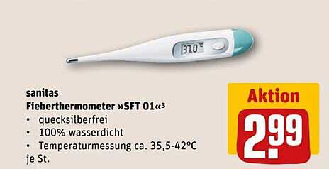 sanitas Fieberthermometer »SFT 01«