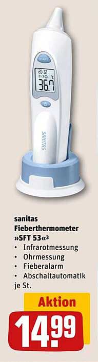 sanitas Fieberthermometer »SFT 53«