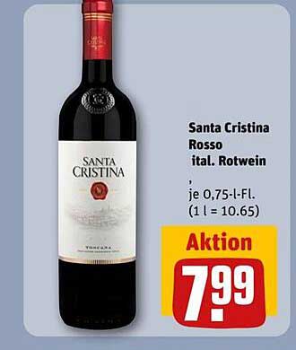 Santa Cristina Rosso - Italienischer Rotwein