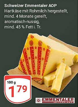Schweizer Emmentaler AOP