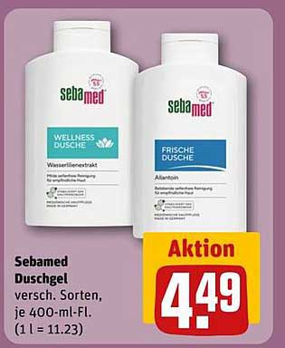 Sebamed Duschgel versch. Sorten, je 400-ml-Fl.