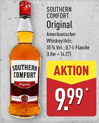 SOUTHERN COMFORT Original - Amerikanischer Whiskeylikör
