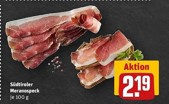 Südtiroler Meranospeck - Aktionspreis!