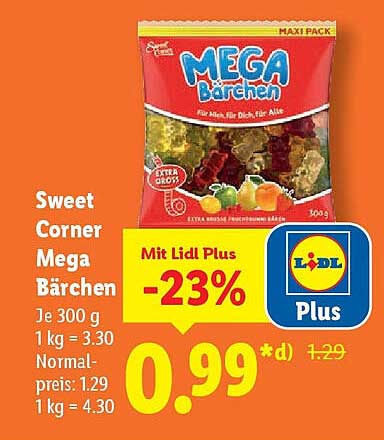 Sweet Corner Mega Bärchen