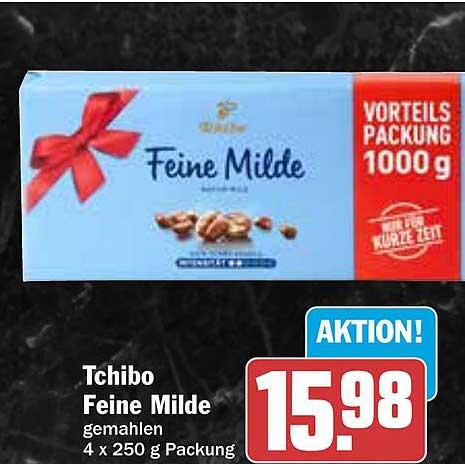 Tchibo Feine Milde gemahlen 1000 g Vorteilspackung