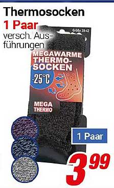 Thermosocken - Mega warme Thermo-Socken für kalte Tage