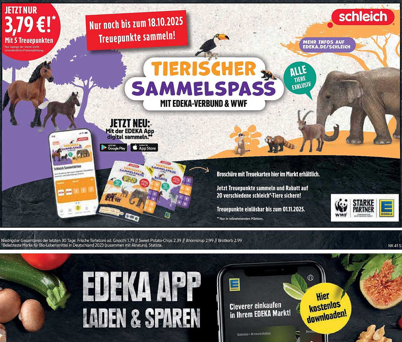 Tierischer Sammelpass mit Edeka-Verbund & WWF