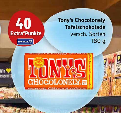 Tony's Chocolonely Tafelschokolade - verschiedene Sorten, 180 g