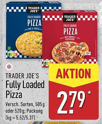 Trader Joe's Fully Loaded Pizza