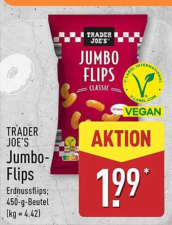 TRADER JOE'S Jumbo-Flips 450 g