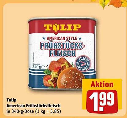 Tulip American Frühstücks-Fleisch 340 g Dose