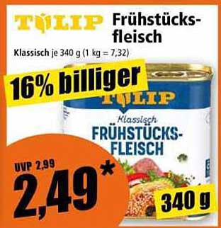TÜLIP Frühstücks-Fleisch klassisch 340 g