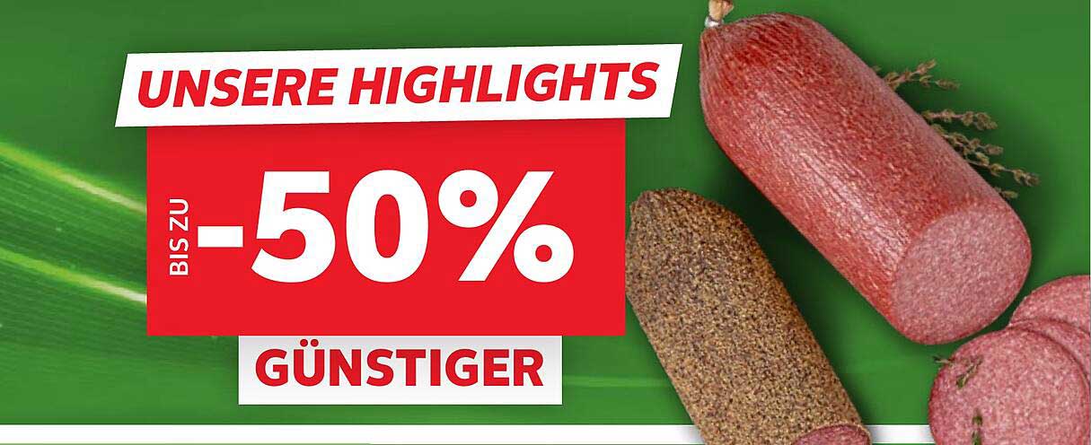 Unsere Highlights - Bis zu 50% günstiger!